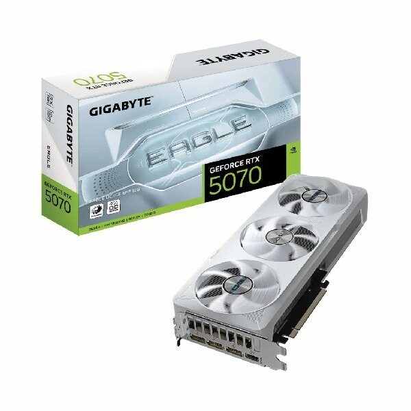Gigabyte GeForce RTX 5070 EAGLE OC ICE SFF 12G GV-N5070EAGLEOC ICE-12GD