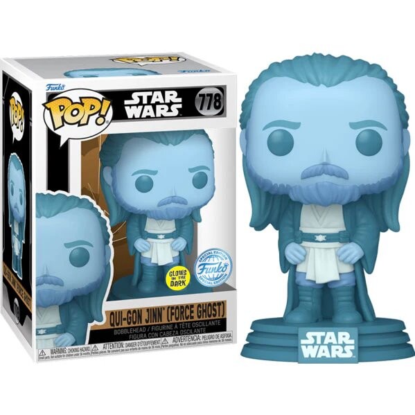 POP! Qui-Gon Jinn (Star Wars) Special Editon (Glows in The Dark) POP-0778