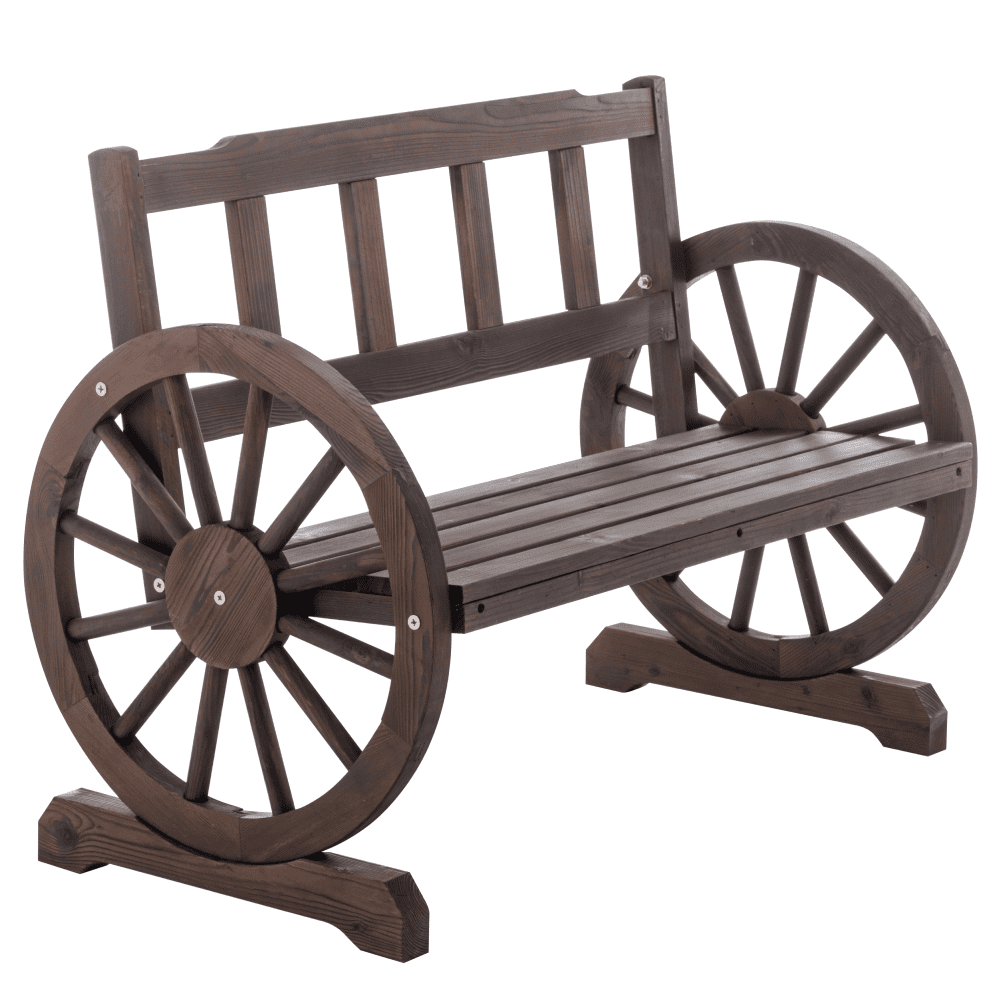 KONDELA Záhradná lavička, hnedá, SABA TYP 1