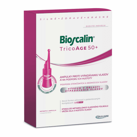 BIOSCALIN Tricoage 50+ ampulky 8 x 3,5 ml
