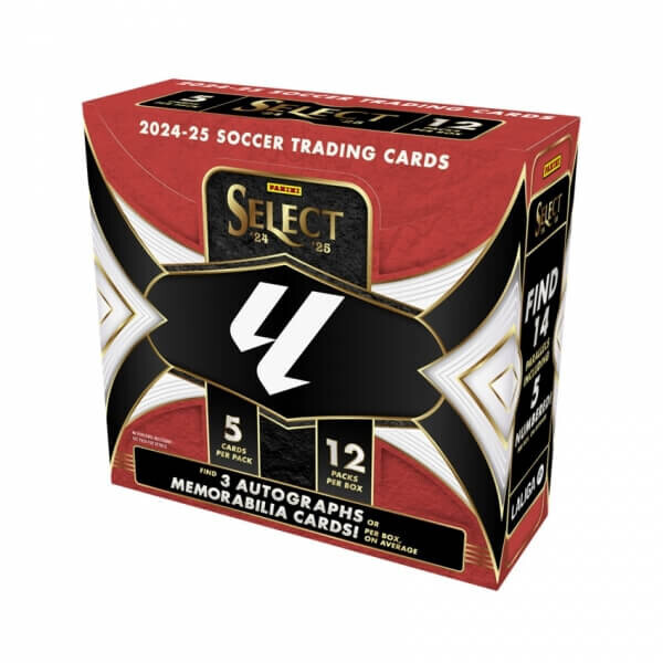 Panini 2024-2025 Panini Select La Liga Hobby Box - futbalové karty