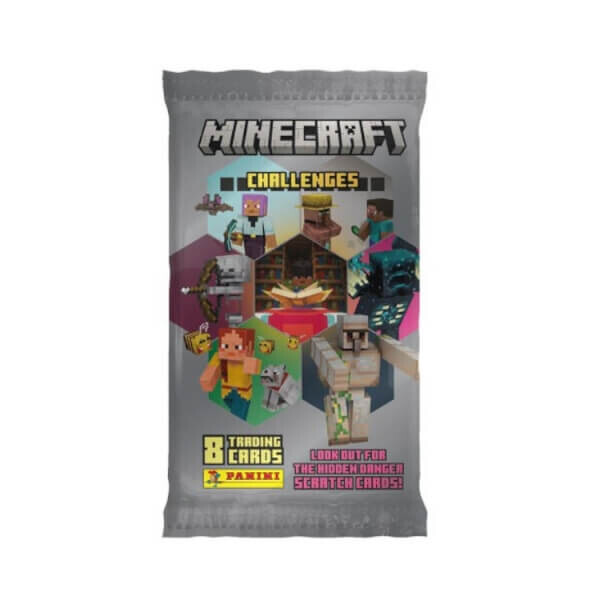 Panini Minecraft - Challenges Trading Cards - Booster balíček