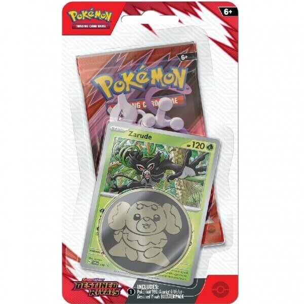 Nintendo Pokémon Destined Rivals - Checklane Blister - Zarude