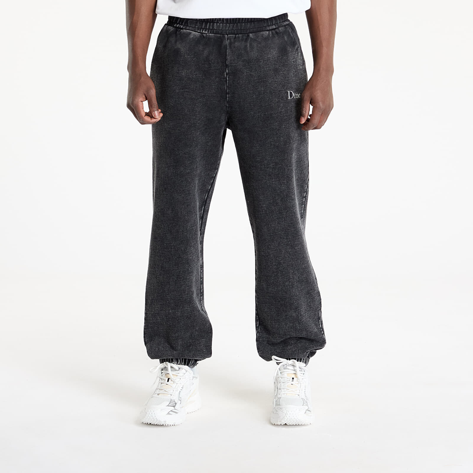 Kalhoty DIME Classic French Terry Sweatpants Faded Black XS