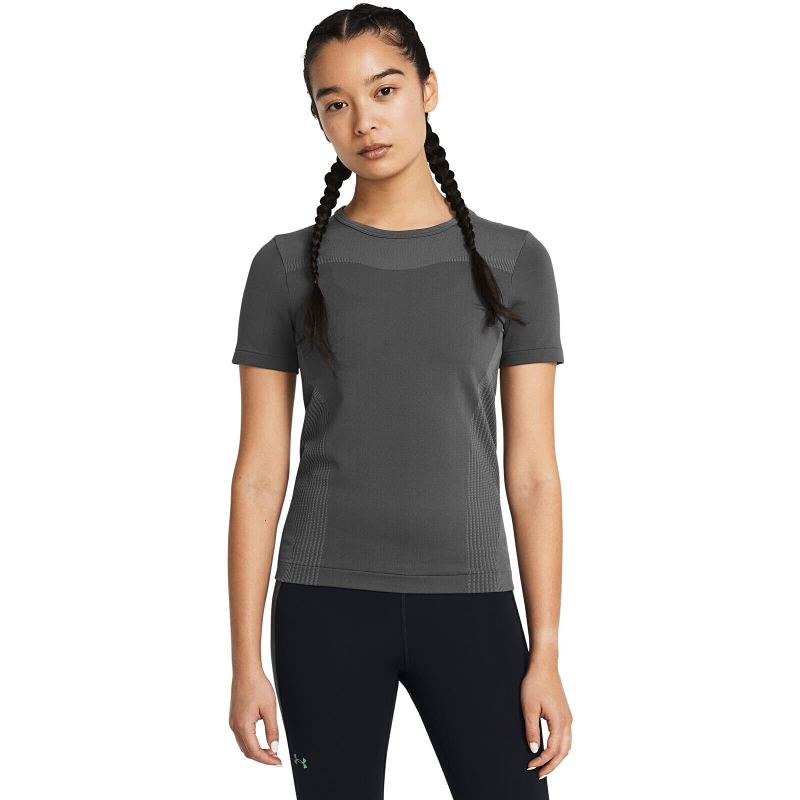 Tričko Under Armour Vanish Elite Seamless SS Gray M