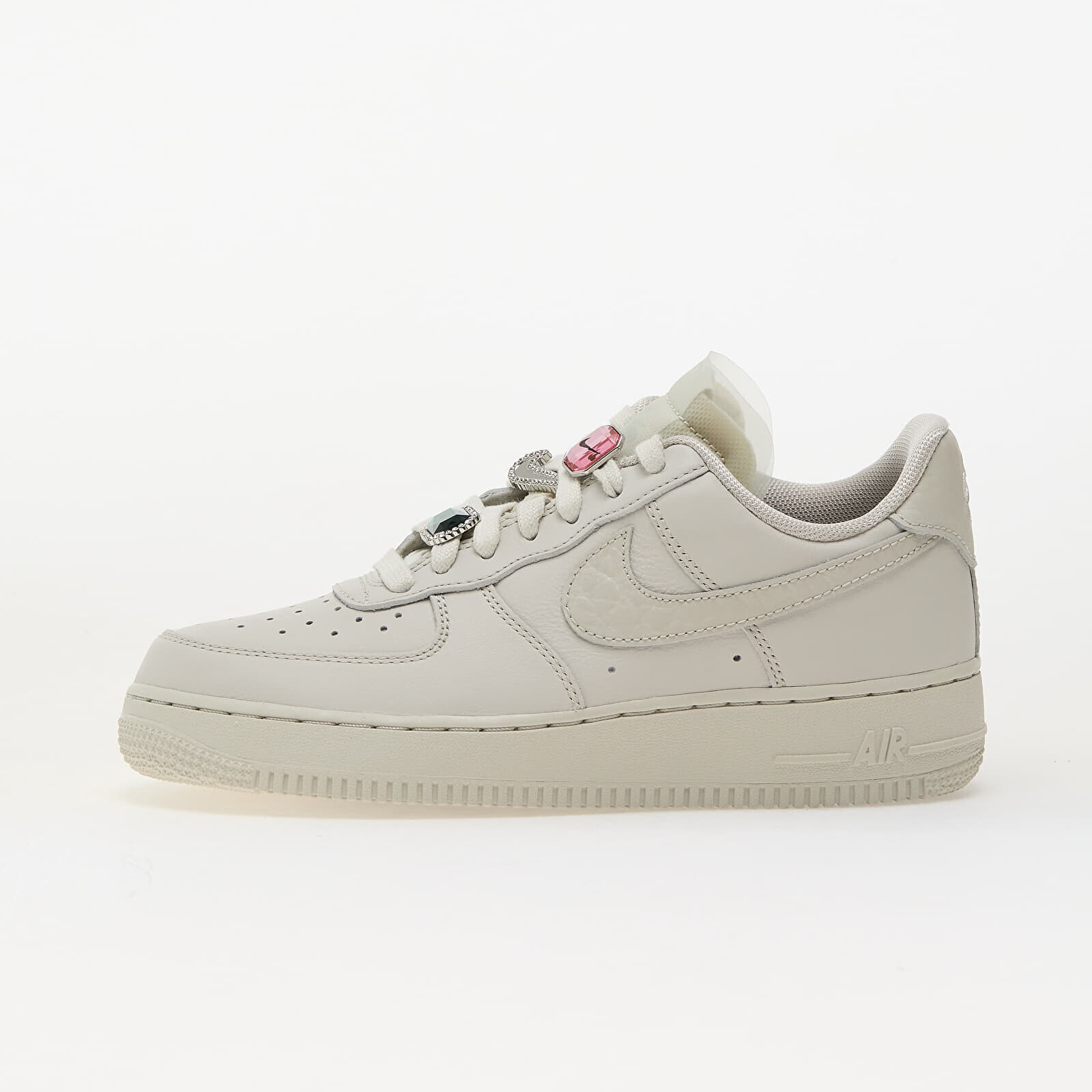 Tenisky Nike W Air Force 1 Low Premium Light Bone/ Light Bone-Kelly Green EUR 38