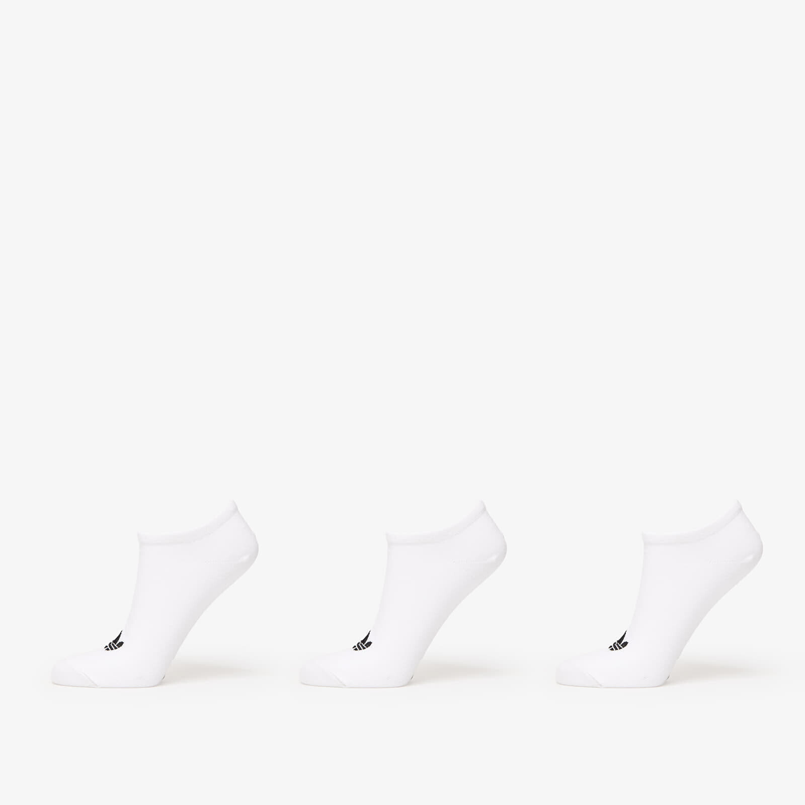 adidas Liner Socks 3-Pack White/ Medium Grey Heather/ Black S