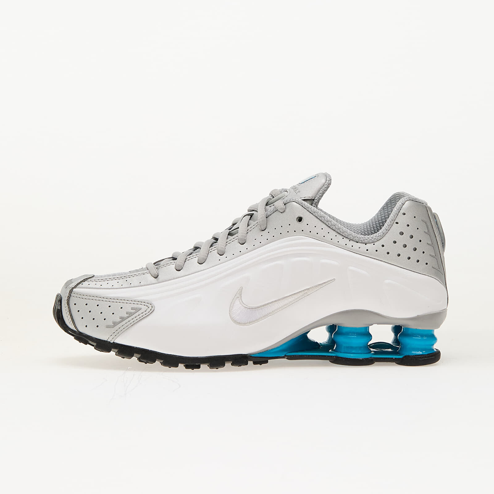 Tenisky Nike Shox R4 Metallic Silver/ Blue Lagoon-White EUR 39