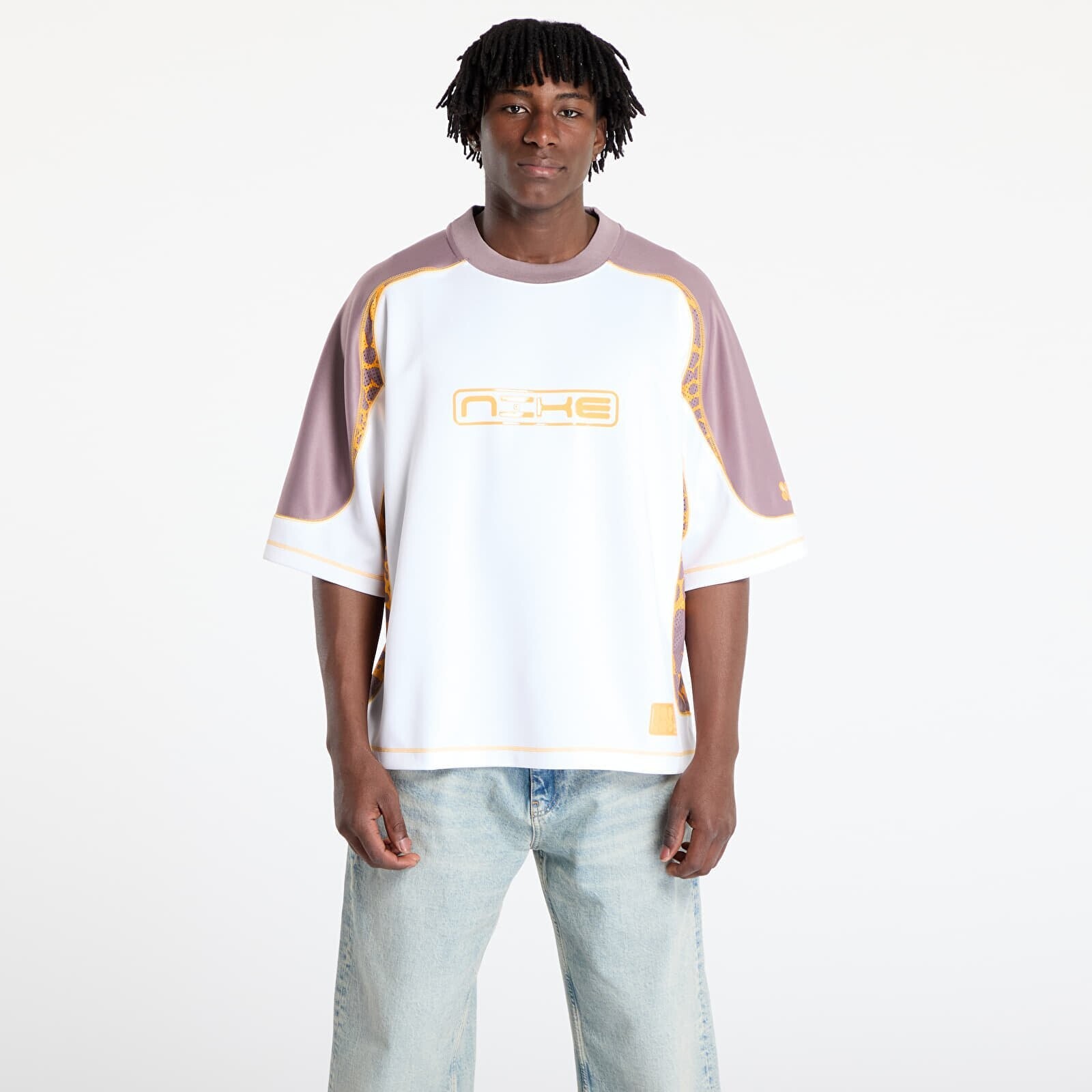 Tričko Nike Project F.R.O.G. Men's Short Sleeved Top White/ Taupe Grey/ Sundial/ Sundial M