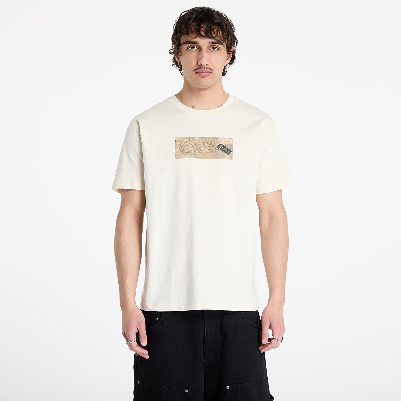 Tričko DIME Skid T-Shirt UNISEX Natural XS