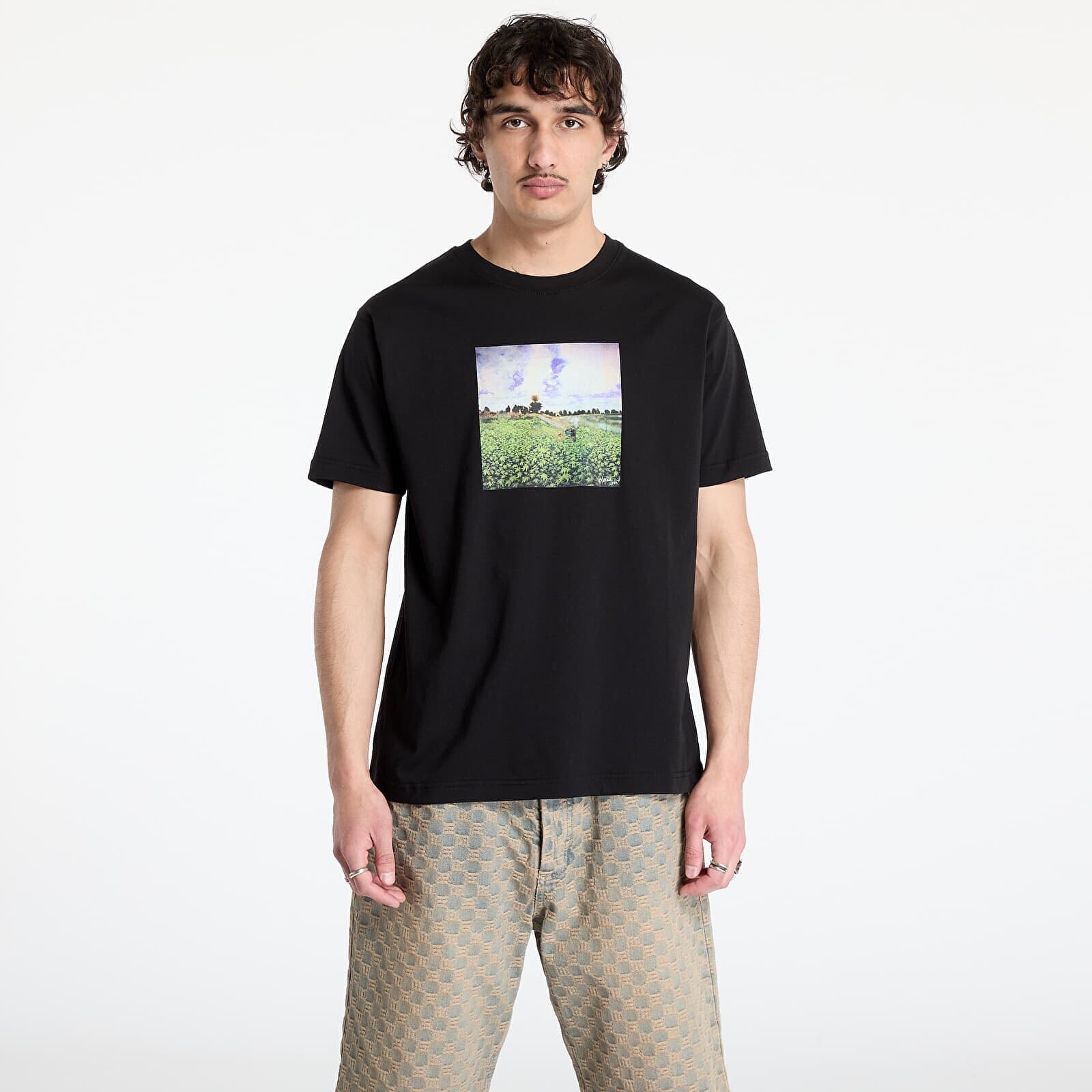 Tričko DIME Field Trip T-Shirt UNISEX Black XS
