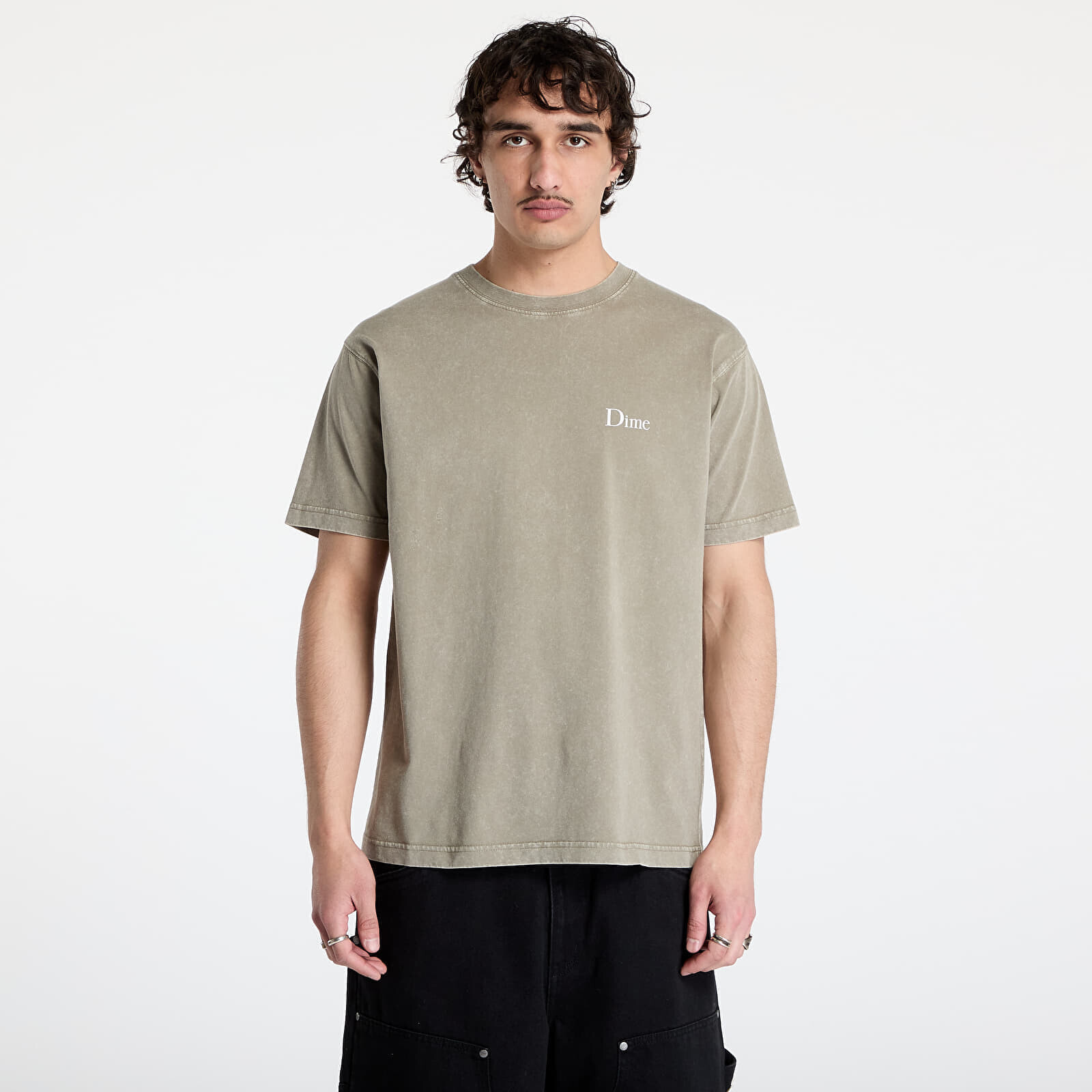 Tričko DIME Classic Small Logo T-Shirt UNISEX Faded Cement XS
