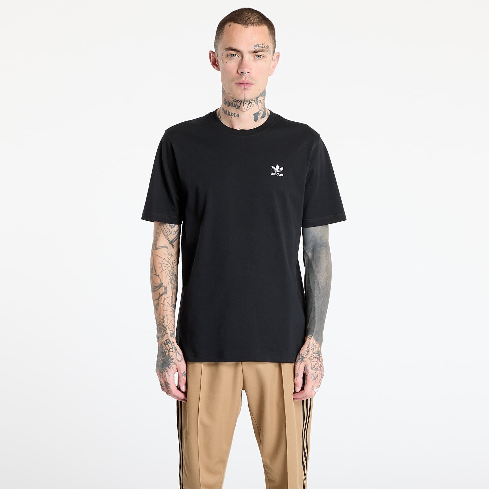 Tričko adidas Trefoil Essentials Tee Black/ Cream White/ Core Black S