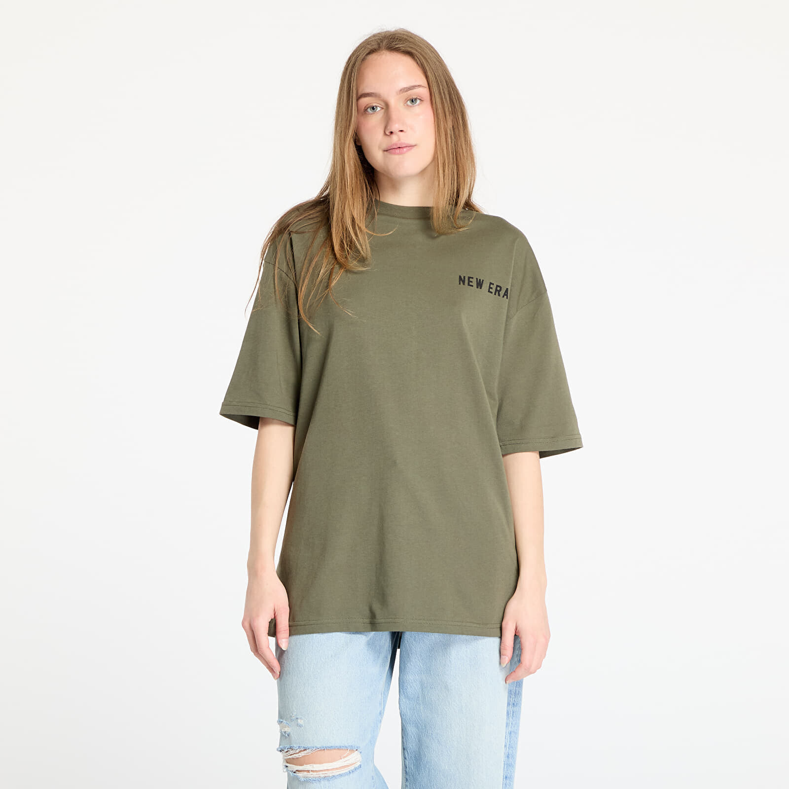 Tričko New Era Animal Graphic Oversized Tee UNISEX New Olive S