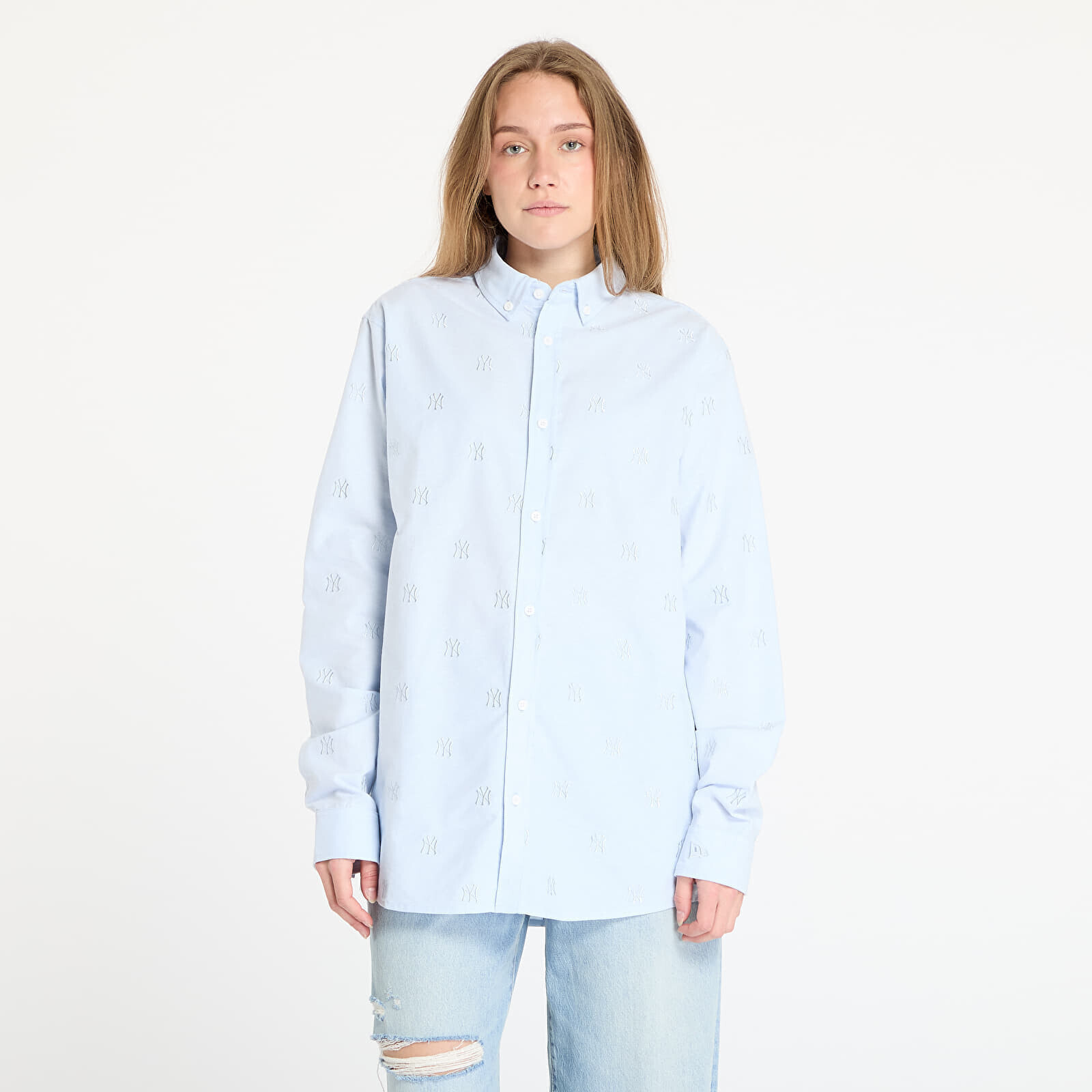 Košeľa New Era New York Yankees Monogram Overshirt UNISEX Pab M