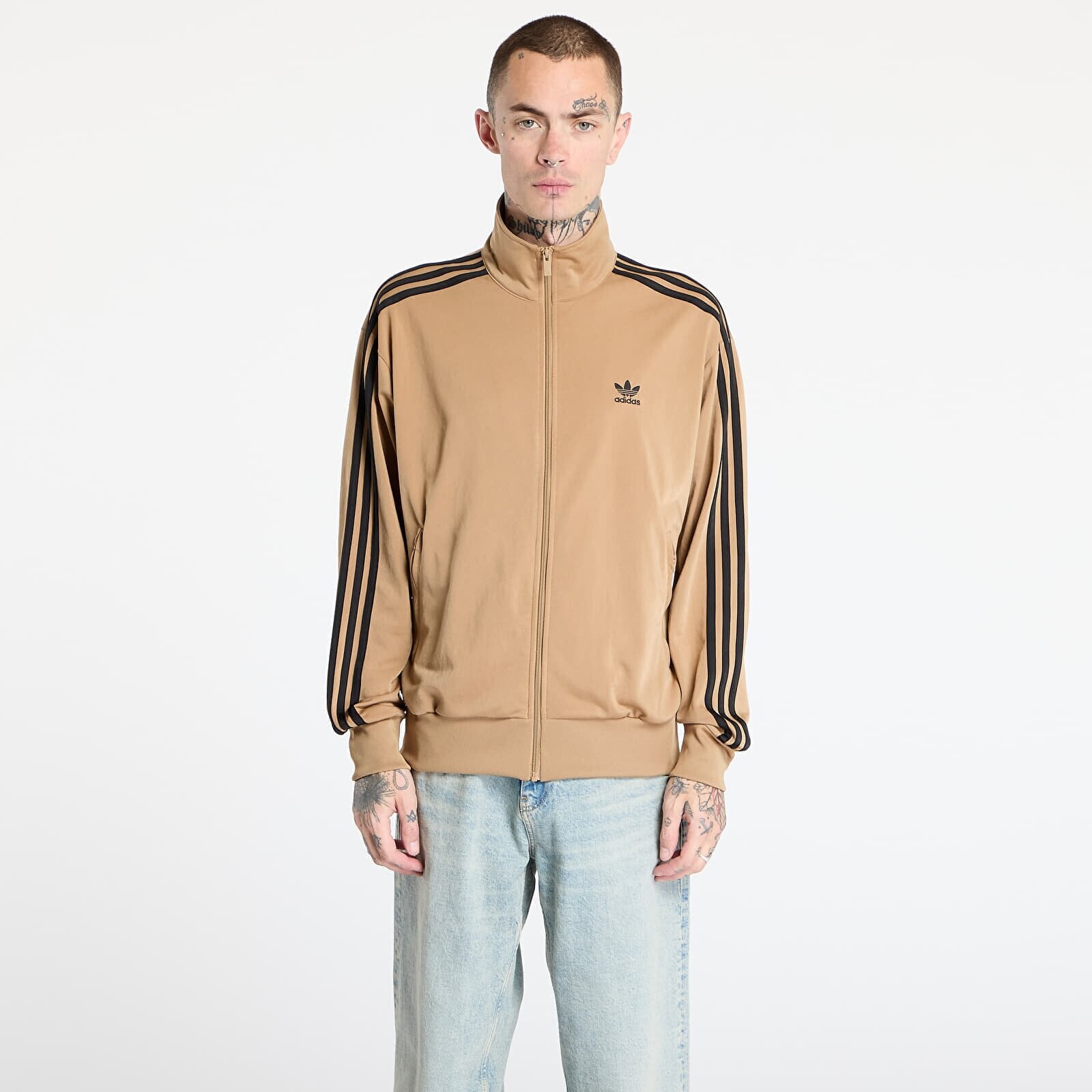 Bunda adidas Adicolor Classics Firebird Track Top Cardboard/ Crew Orange S