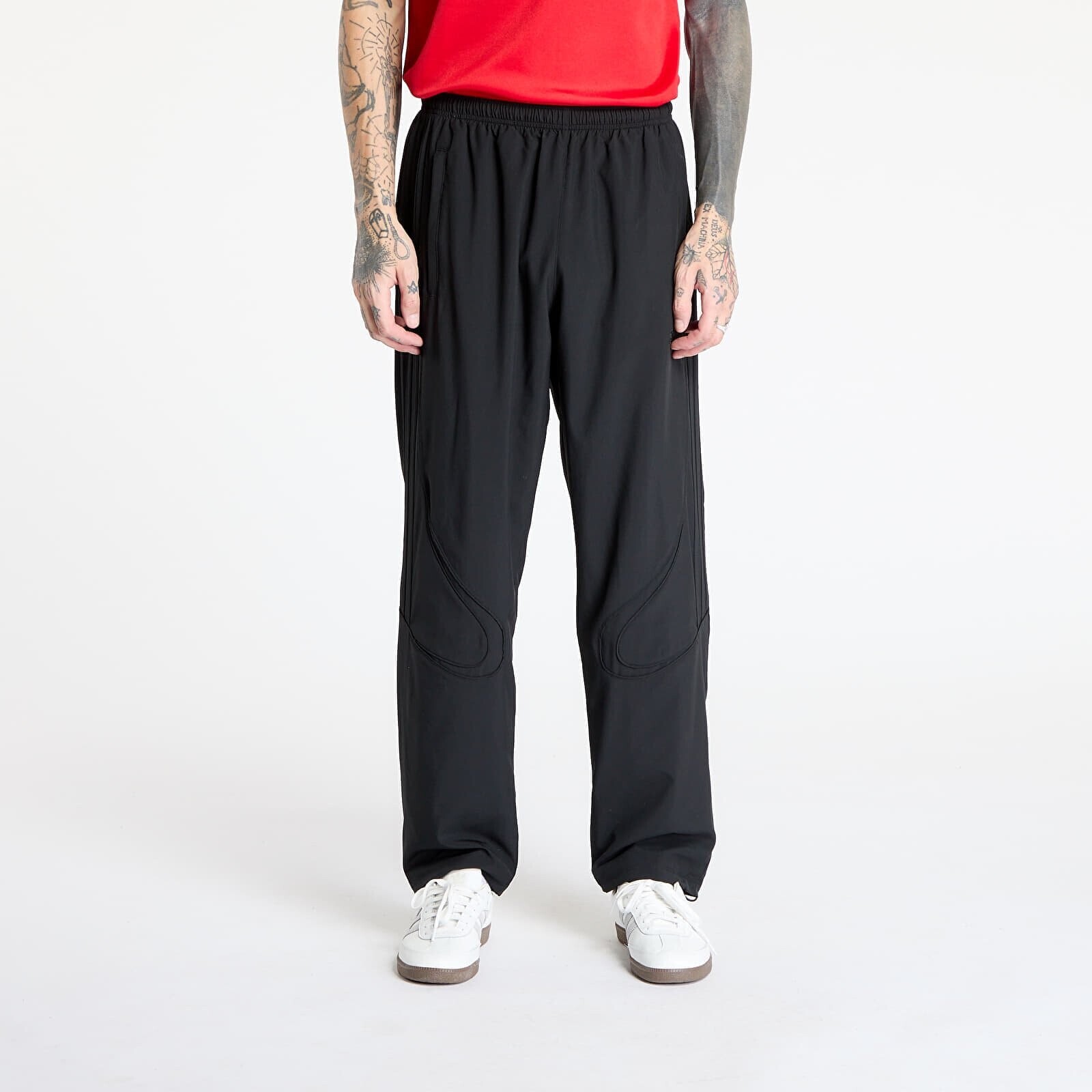 Kalhoty adidas Teamgeist Adicolor Track Tracksuit Bottoms Black S