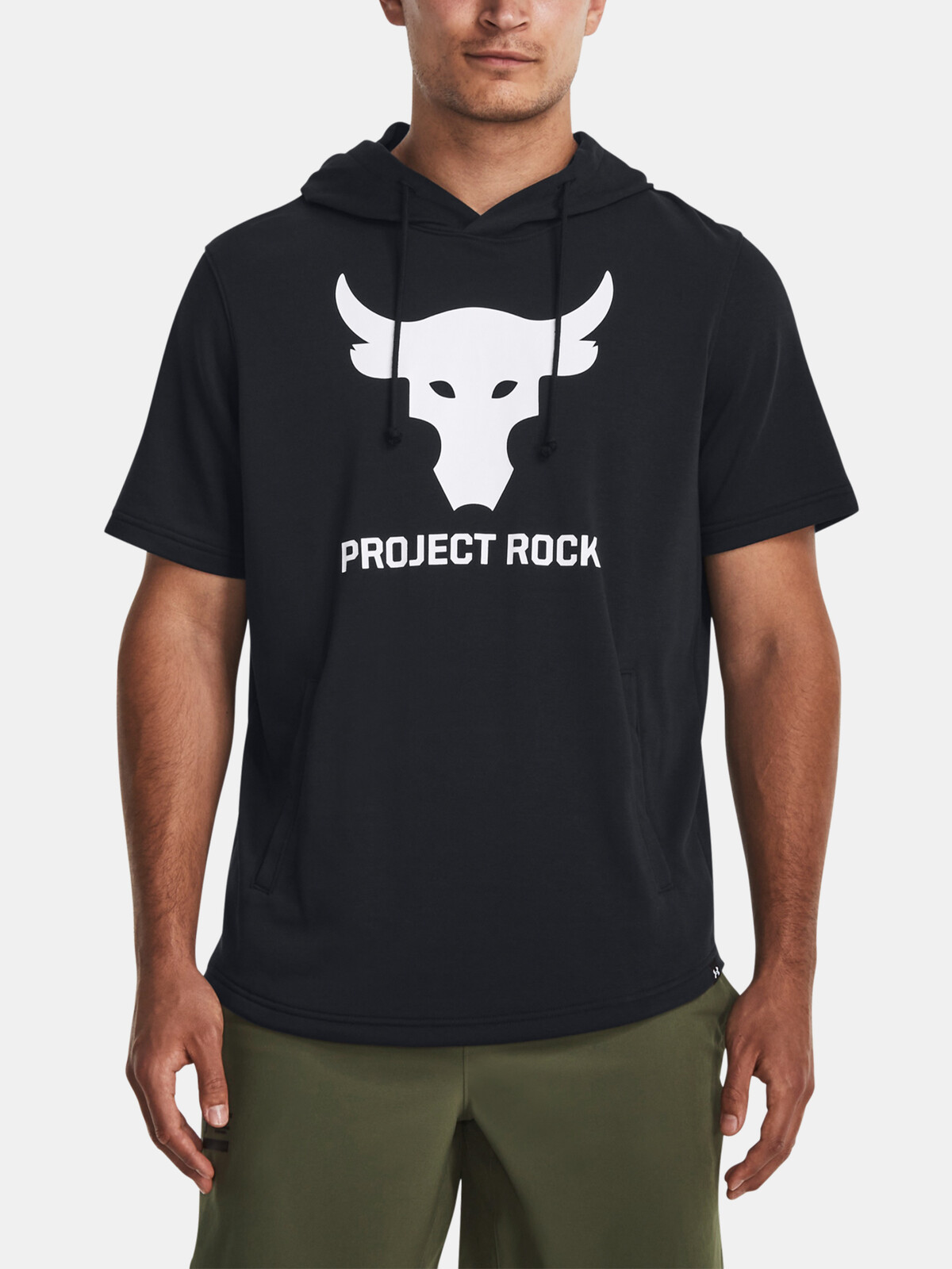 Under Armour Sweatshirt Pjt Rock Terry SS HD-BLK - Men's