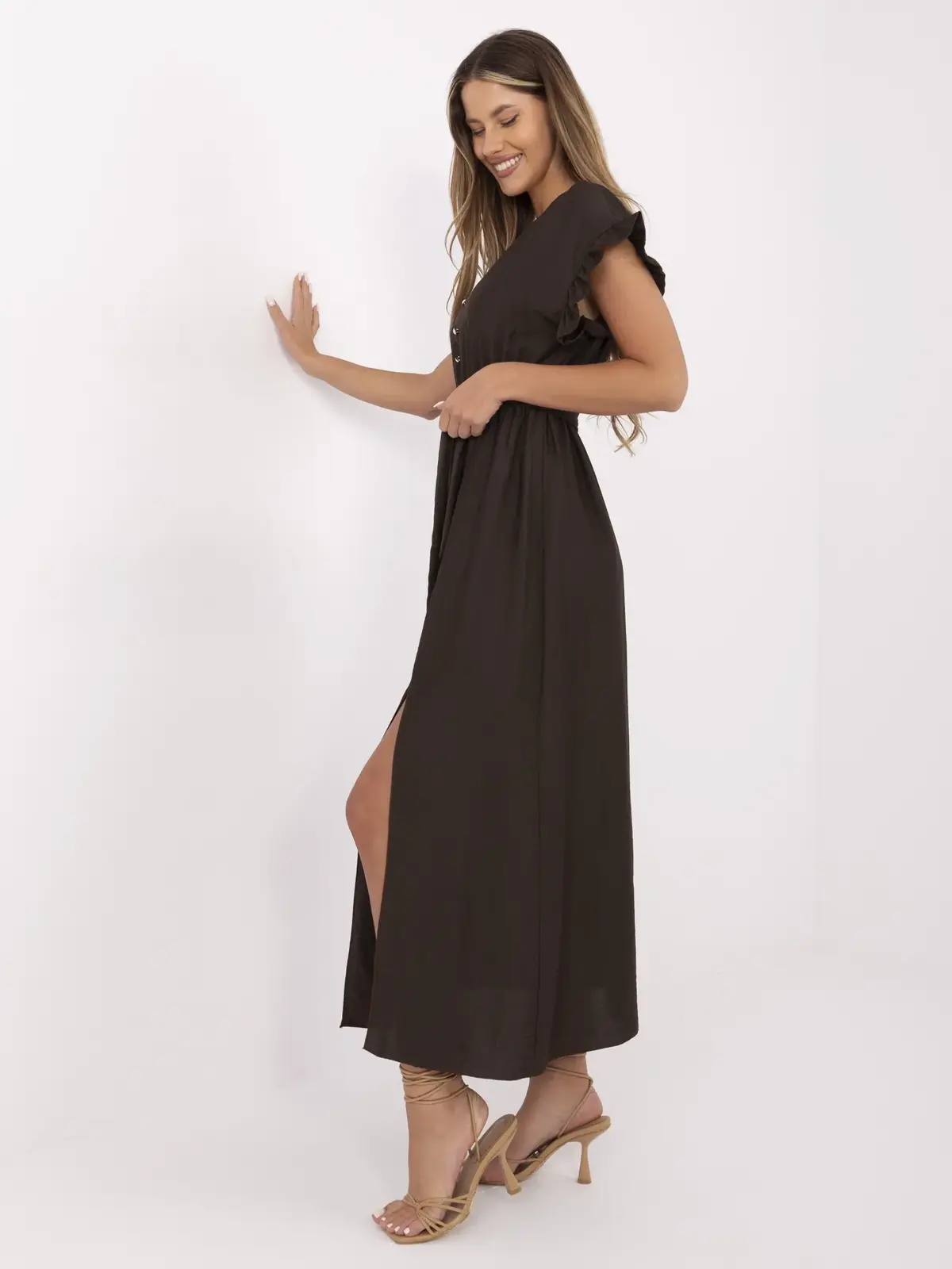 Dress-MI-SK-A3849.91-dark brown