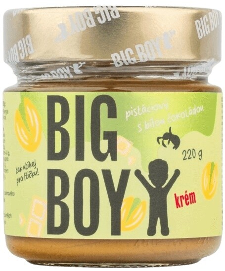 Big boy pistácie s bílou čokoládou 220 g