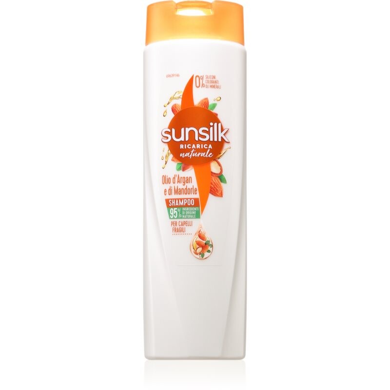 Sunsilk Argan & Almond Oil arganový šampón proti lámavosti vlasov 250 ml