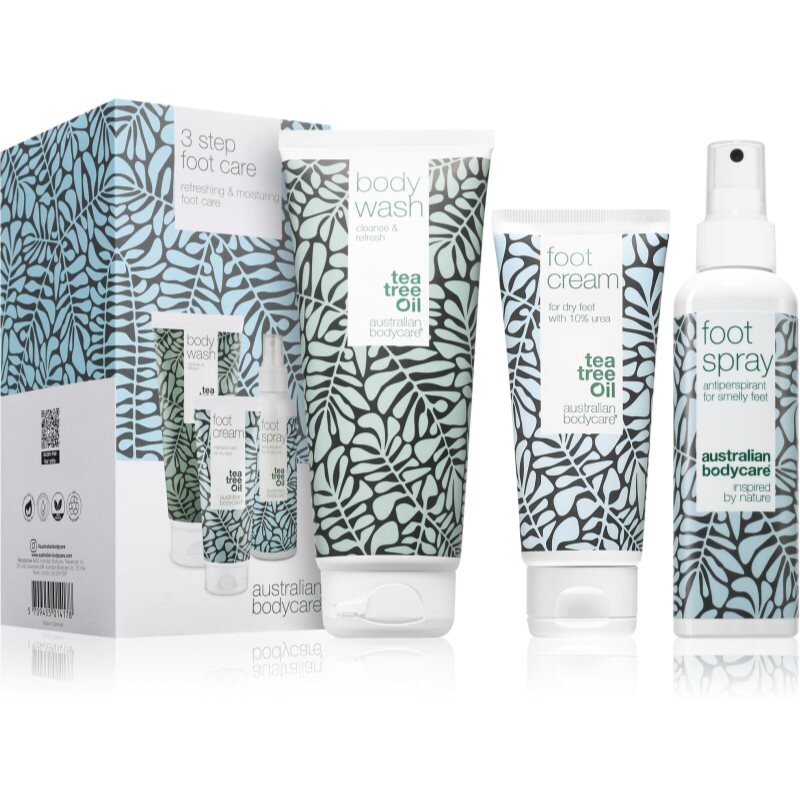 Australian Bodycare 3 Steps Foot Care darčeková sada na nohy