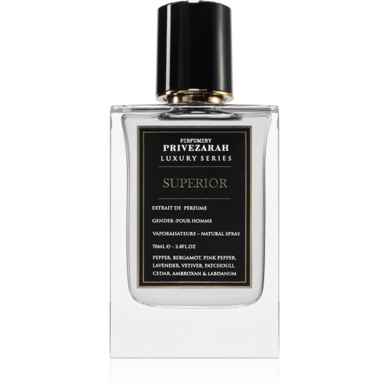 Prive Zarah Superior parfémový extrakt pre mužov 70 ml