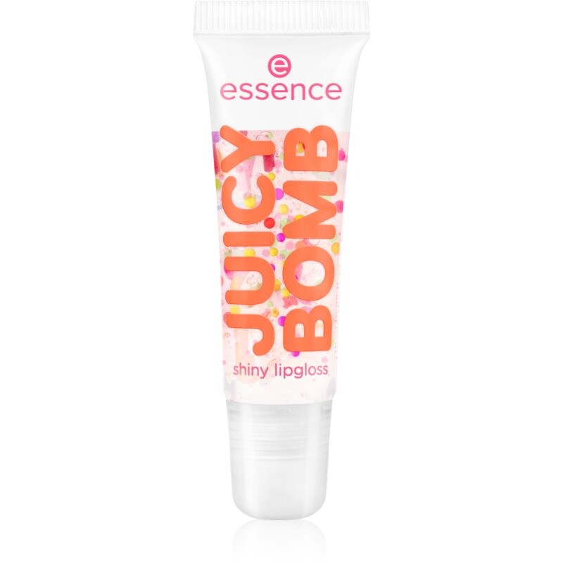essence Juicy Bomb Party lesk na pery odtieň 05 Strawberry Sprinkles 10 ml