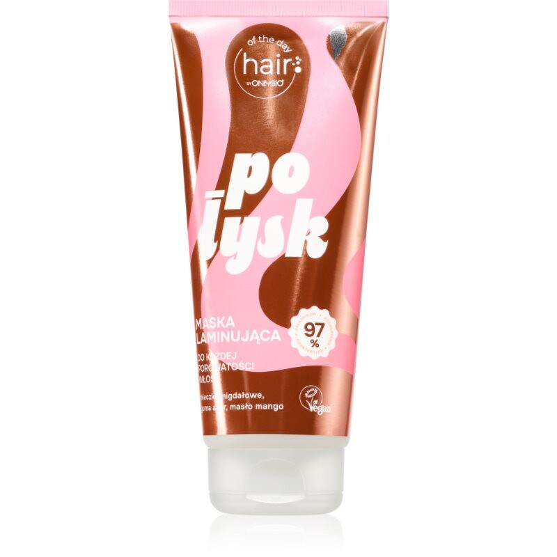 OnlyBio Hair Of The Day Shine Hair Lamination Mask maska na vlasy na lesk a hebkosť vlasov 200 ml