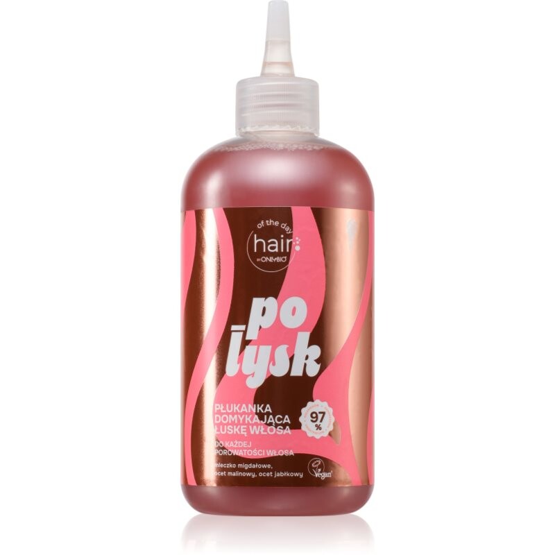 OnlyBio Hair Of The Day Shine Rinse kondicionér na lesk a hebkosť vlasov 300 ml
