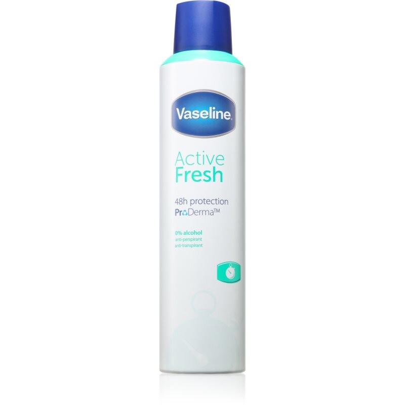 Vaseline Active Fresh Antiperspirant dezodorant antiperspirant v spreji 250 ml