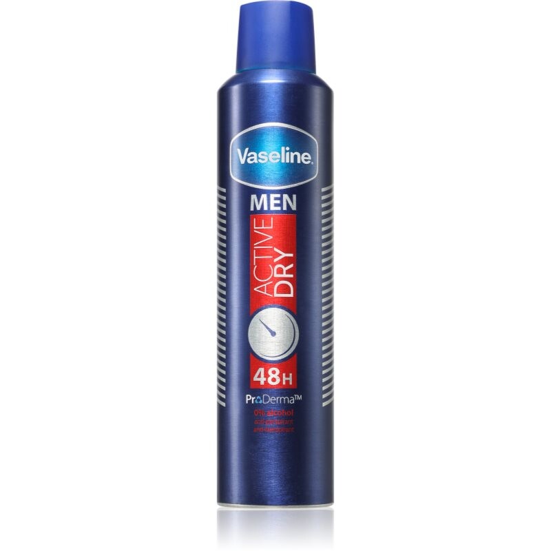 Vaseline Men Active Dry Antiperspirant antiperspirant v spreji pre mužov 250 ml