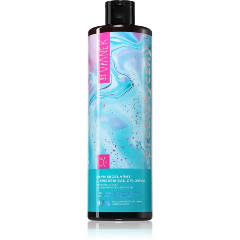 Vianek Prebiotic Deep Cleansing čistiaca micelárna voda s prebiotikami 400 ml