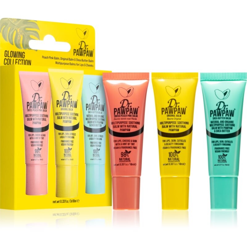 Dr. Pawpaw Glowing Trio Collection darčeková sada na pery