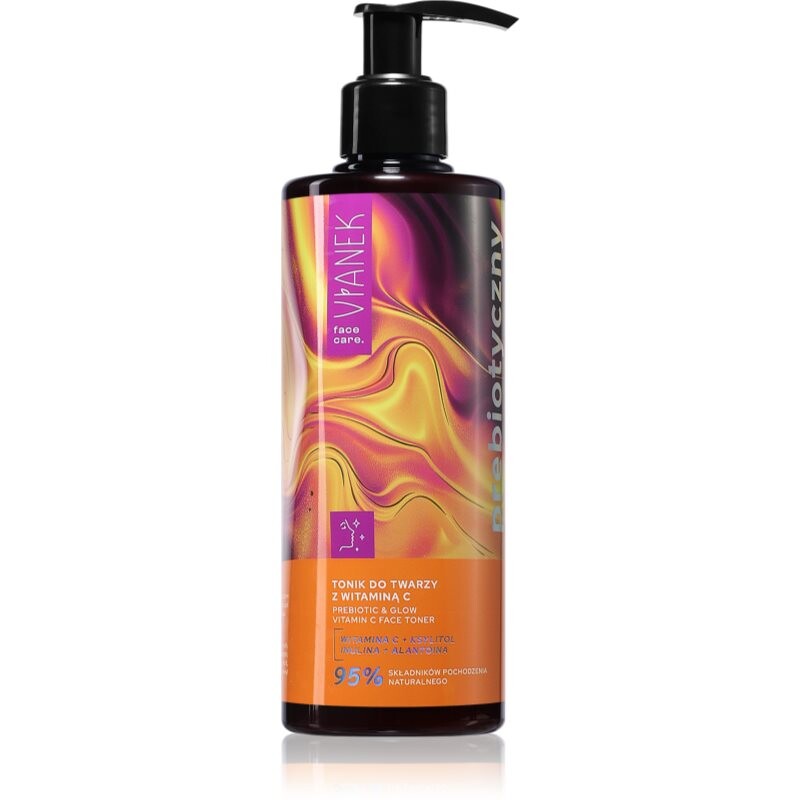Vianek Prebiotic Glowing osviežujúce pleťové tonikum s prebiotikami 300 ml