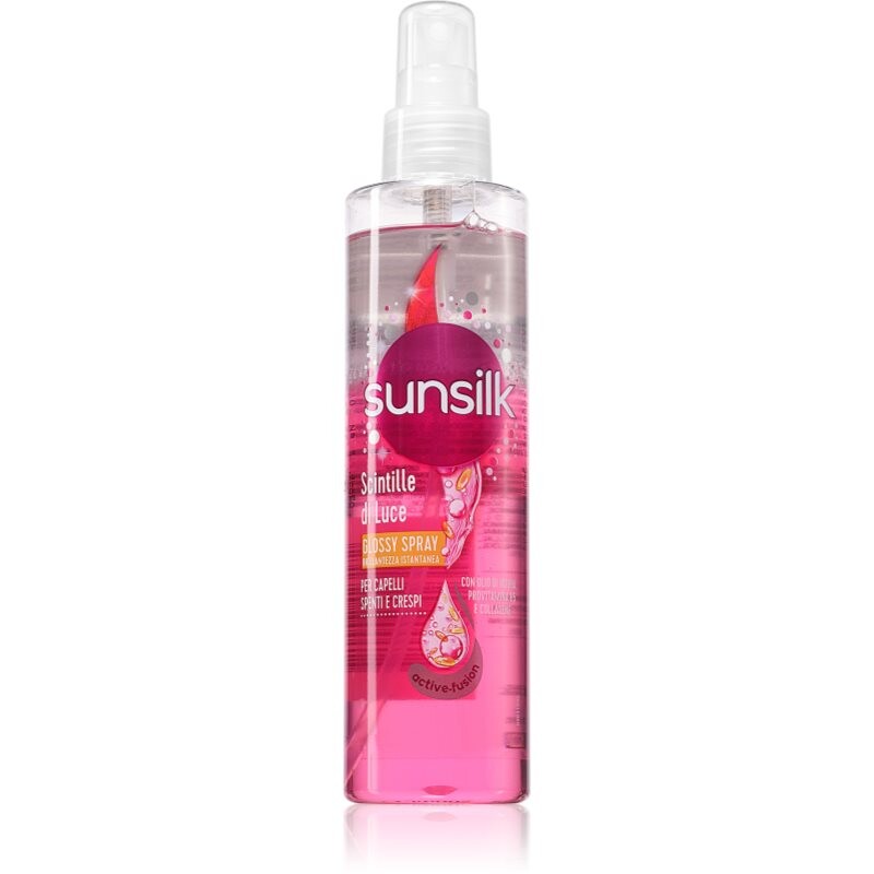 Sunsilk Sparks Of Light hydratačný sprej na vlasy na lesk a hebkosť vlasov 200 ml