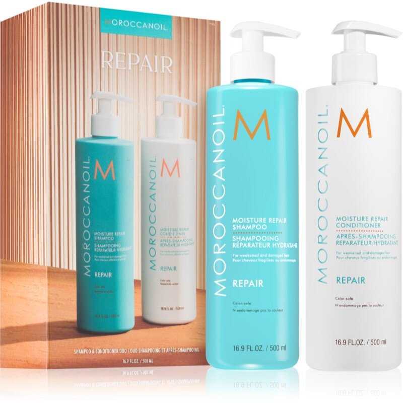 Moroccanoil Repair Kit sada pre poškodené a krehké vlasy