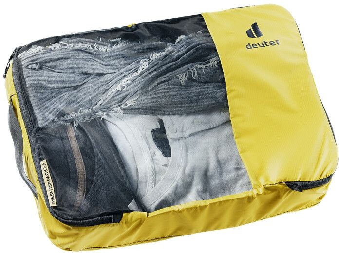 Deuter Mesh Zip Pack 10 Turmeric-black Veľkosť: UNI 4046051108544