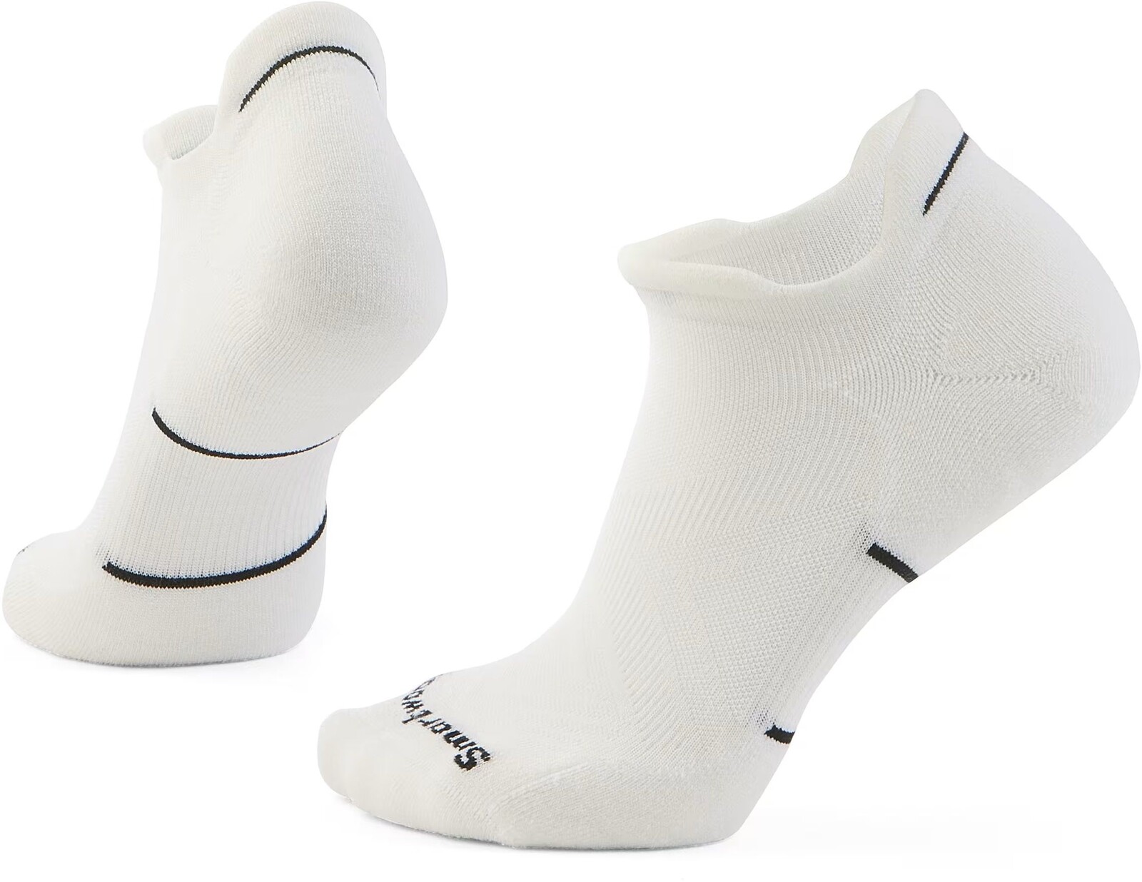 Smartwool RUN TARGETED CUSHION LOW ANKLE SOCKS black/white Veľkosť: L