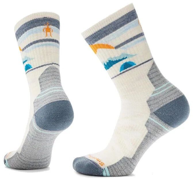 Smartwool W HIKE LIGHT CUSHION MOUNTAIN MOON CREW moonbeam Veľkosť: S