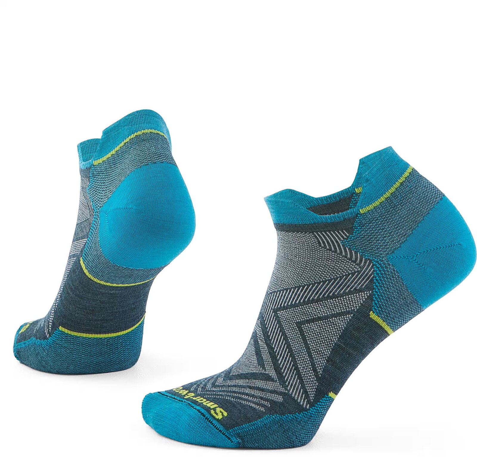 Smartwool W RUN ZERO CUSHION LOW ANKLE SOCKS twilight blue Veľkosť: L