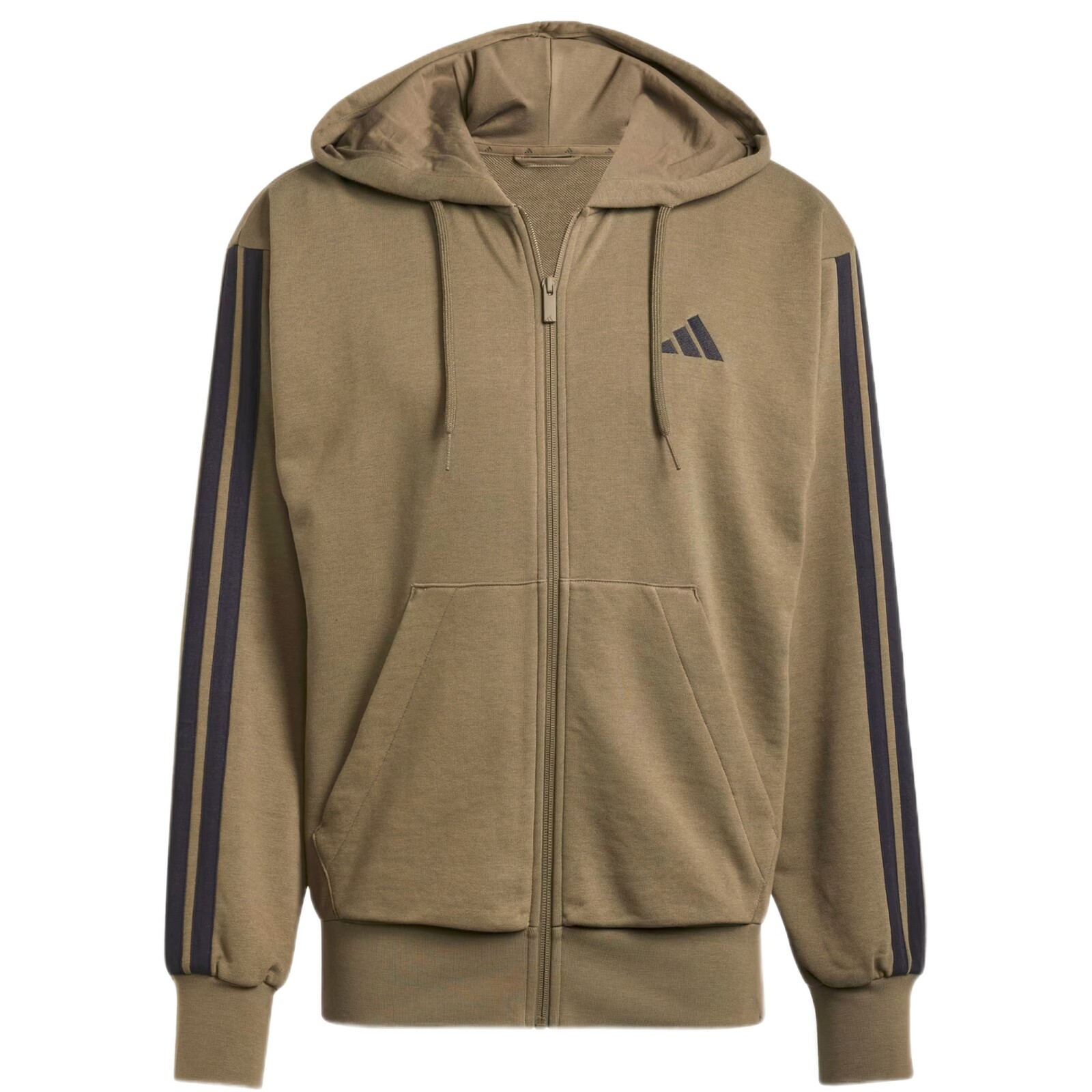 Adidas Essentials 3-Stripes French Terry Full-Zip Veľkosť: M