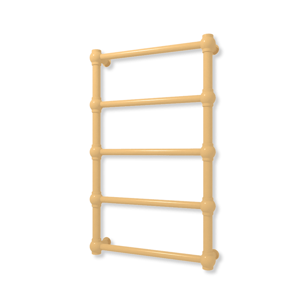 Terma24 Retro 800x504 vodný/elektrický radiátor Brushed Brass SX