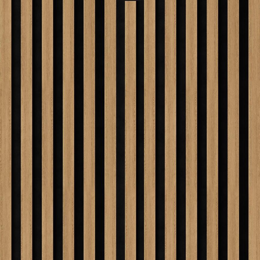 Akustické panely lamelové na plsti Dub Svetly 30x265 cm