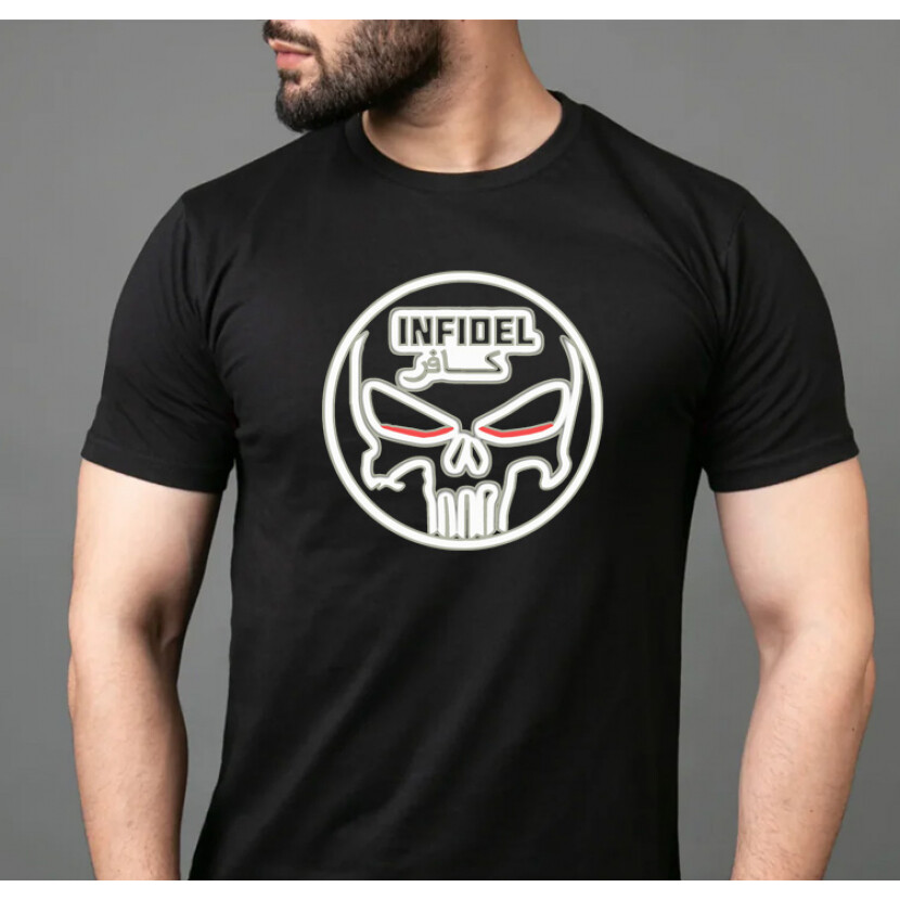 Tričko Striker Infidel Neveriaci - čierne, M