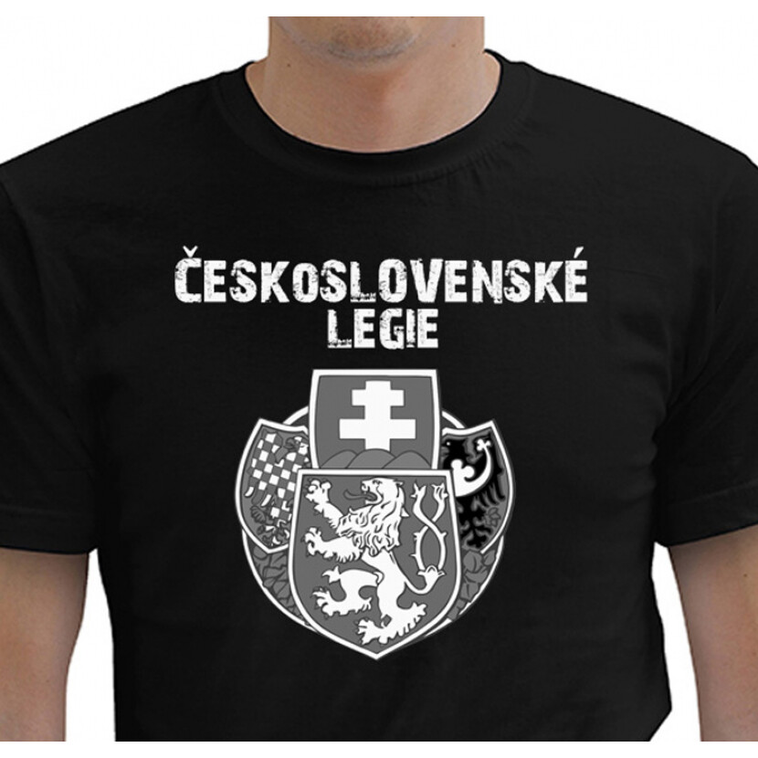 Tričko Striker Československej légie - čierne, M