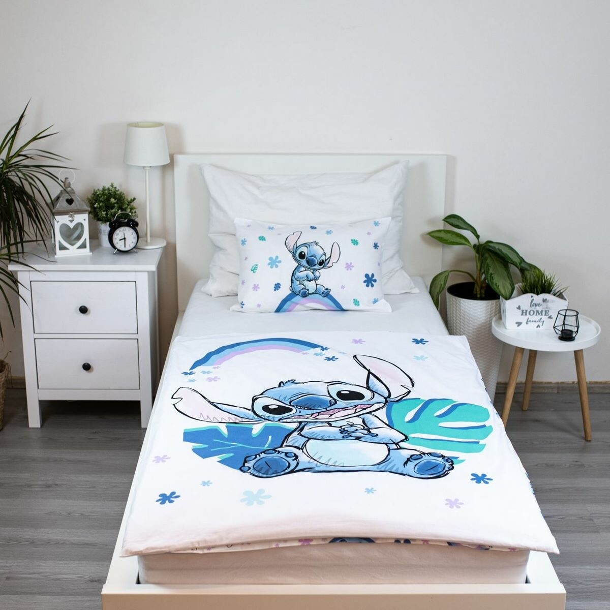 Jerry Fabrics Detské bavlnené obliečky do postieľky BabyLilo and Stitch 