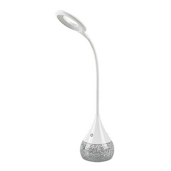 Rabalux 74248 funkčná a dekoratívna stolná LED lampa s glitrami Vivter, 4W, 2200lm, IP20
