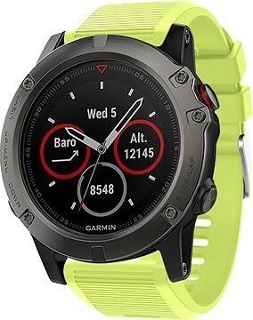 Eternico Essential pre Garmin QuickFit 26mm limetkový