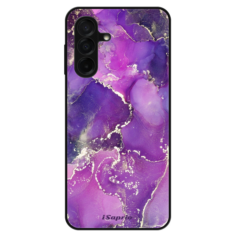Lesklé puzdro Exclusive iSaprio - Purple Marble 10 - Samsung Galaxy A26